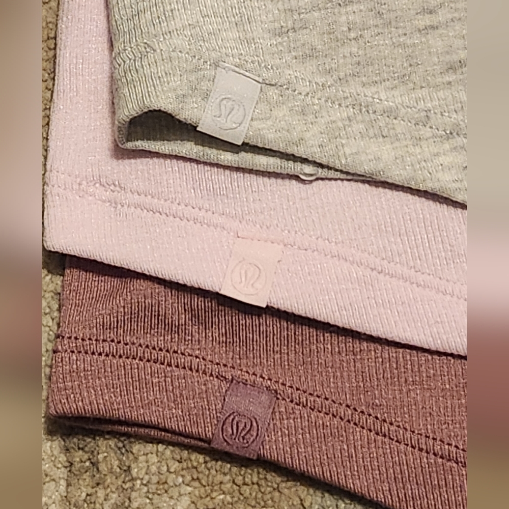 3 Lululemon Hold Tight Long Sleeve. Size 12. NWT - Picture 4 of 6